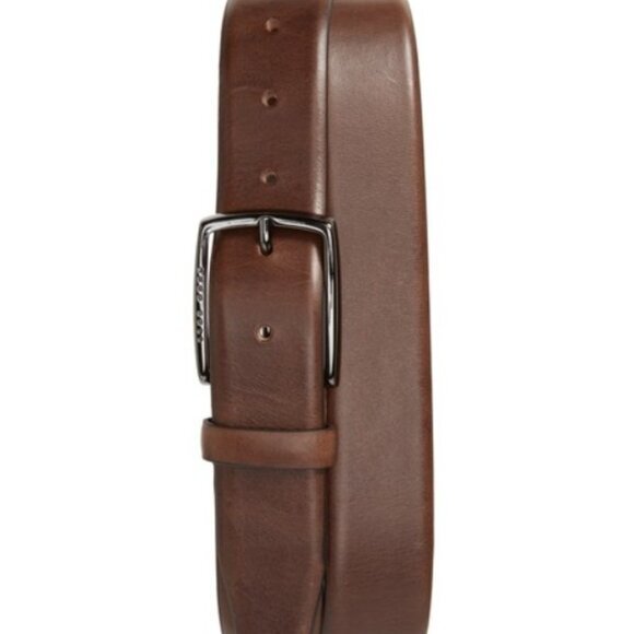 BOSS NWT Boss‎ Celie Leather Belt Men's Size US 38 - Picture 1 of 7